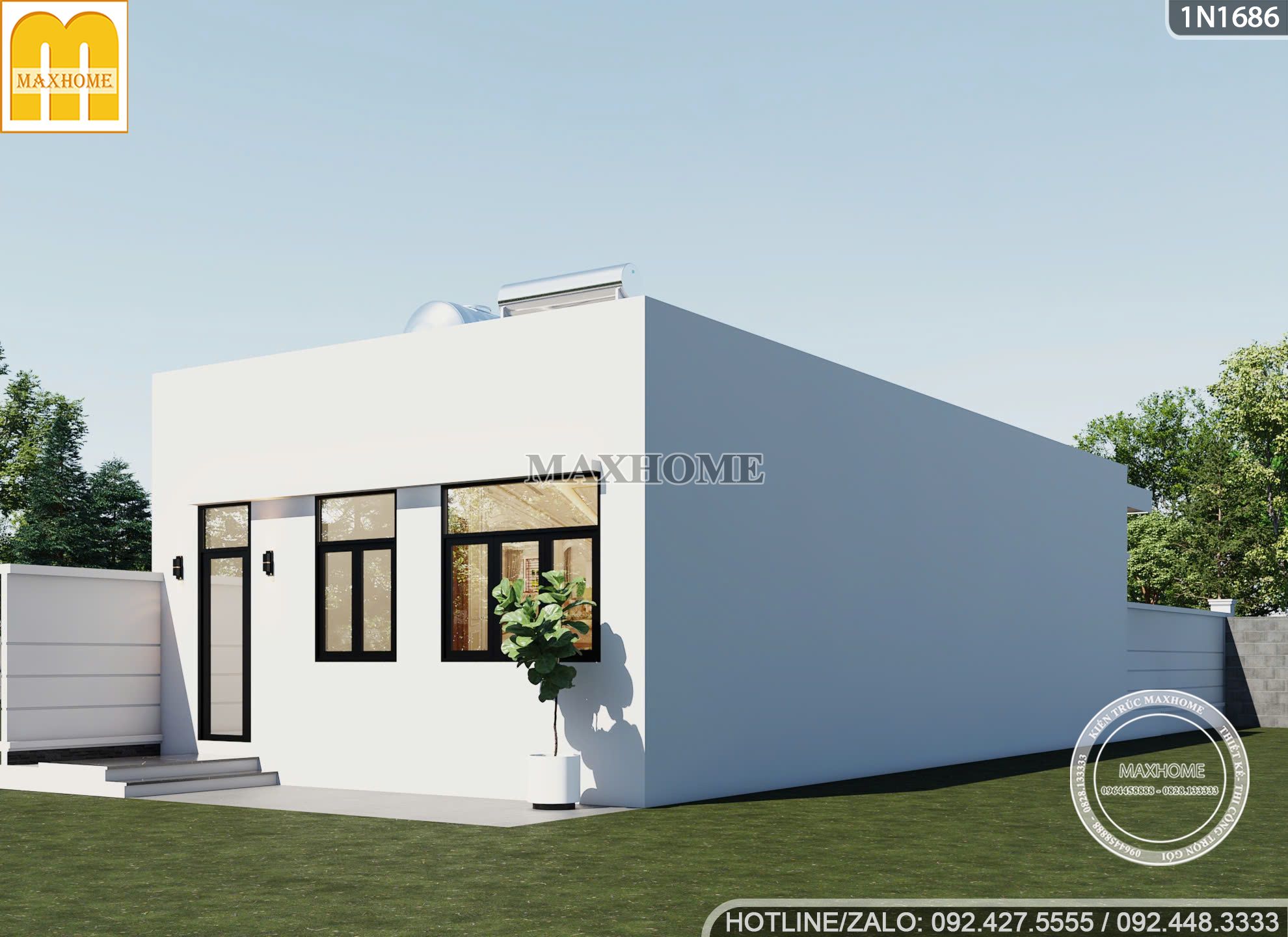 nha cap 4 mai bang nho gon duoi 100m2 cho ban tham khao 9