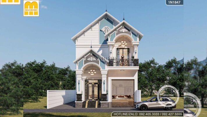 nha mai thai 2 tang 3 phong ngu co gara o to tien nghi tai an giang mh05875 1