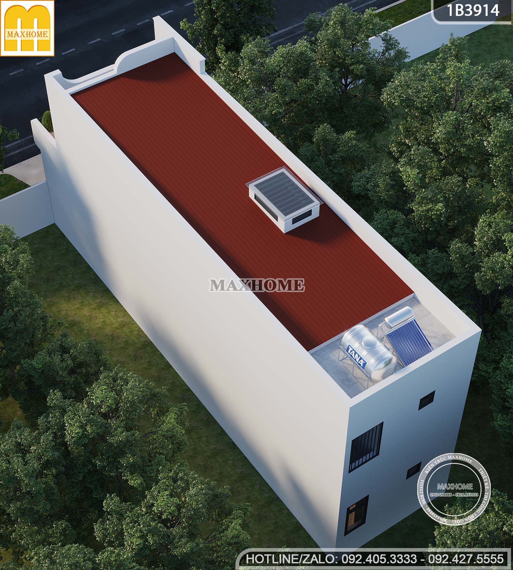 nha pho 2 tang mat tien 49m kinh doanh hien dai tan dung toi da dien tich mh0591 13