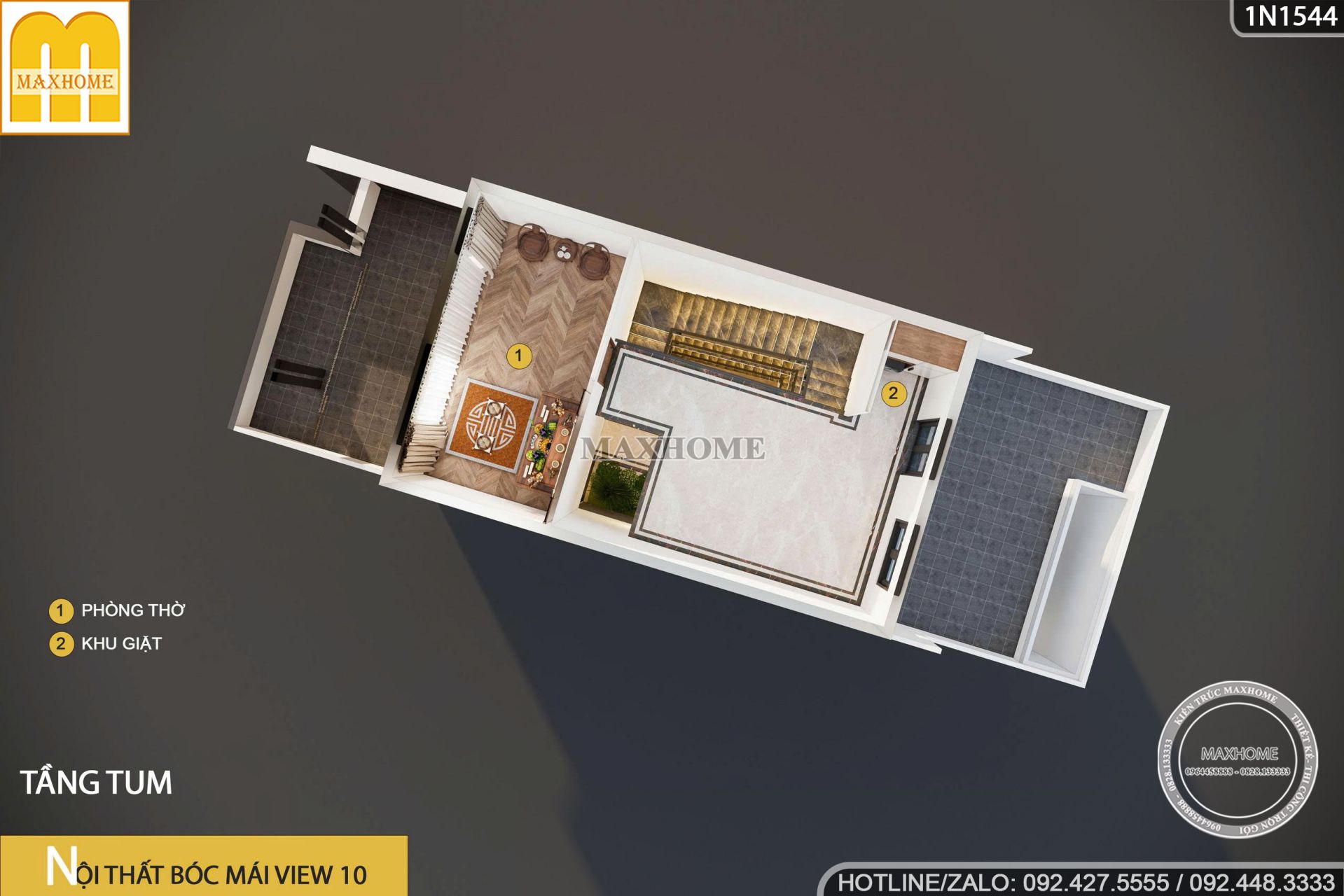 nha pho 3 tang 1 tum dang cap va cuc ky hien dai qua tien nghi 16