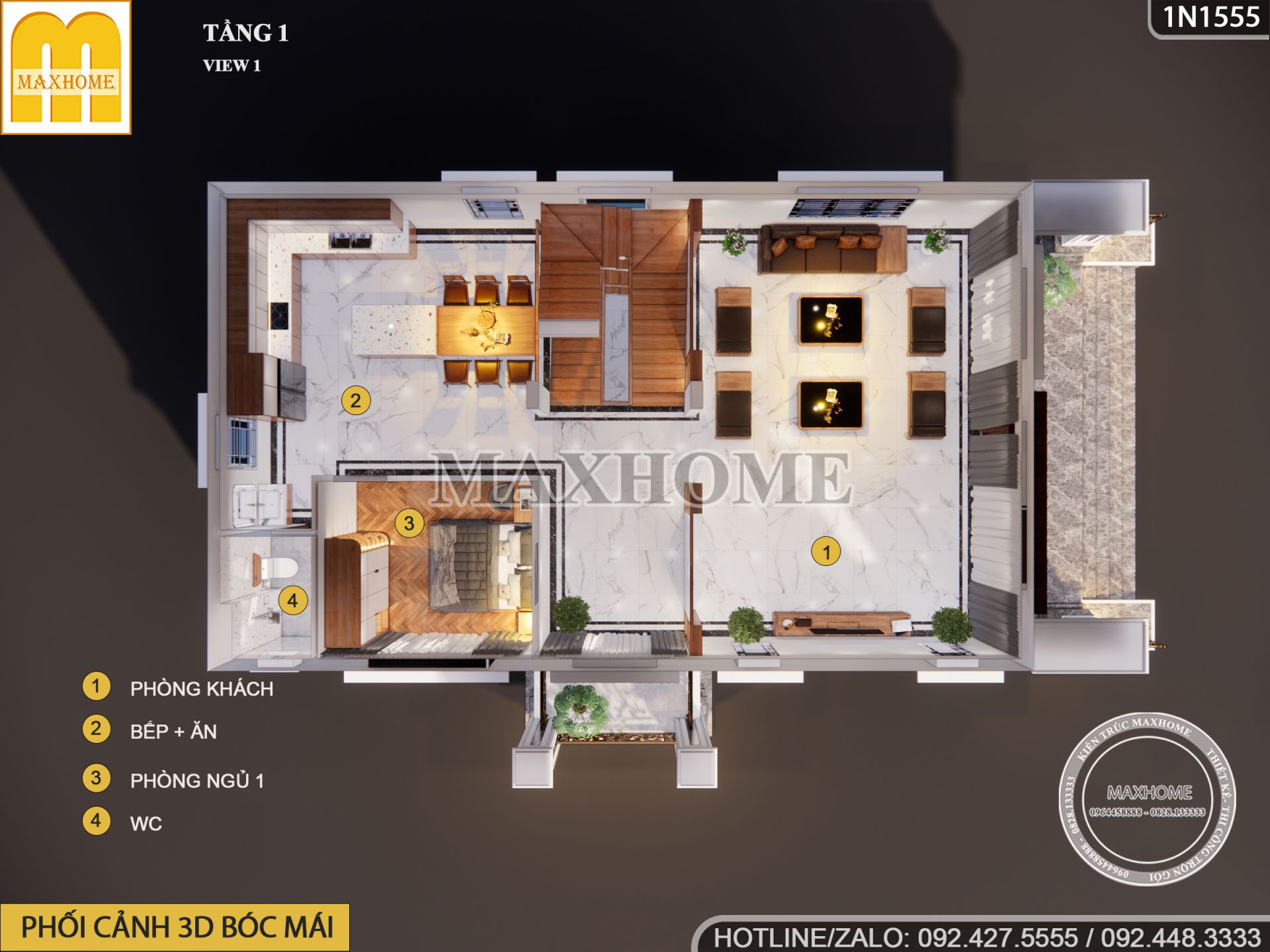 sieu pham biet thu 2 tang 1 ham voi thiet ke ngoai that doc dao 17