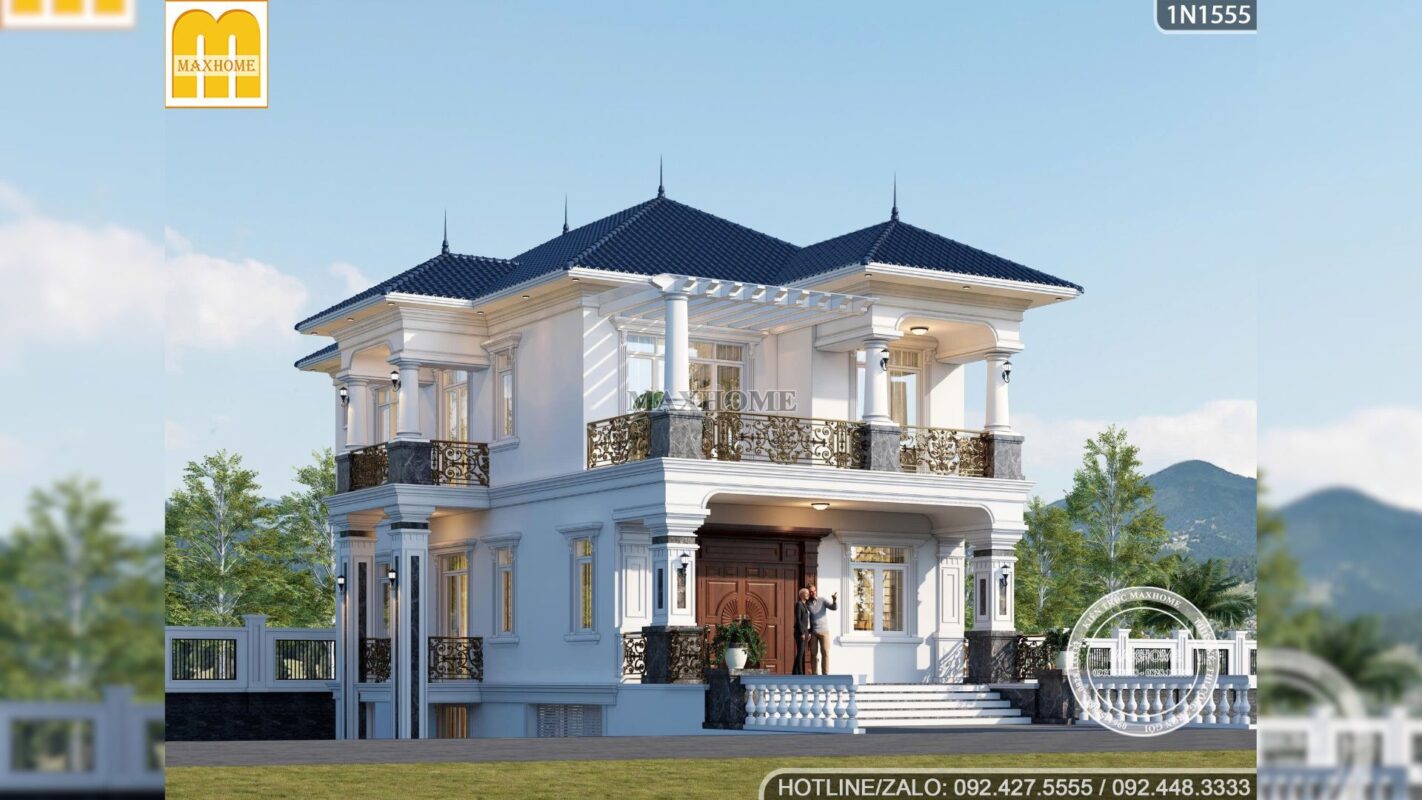 sieu pham biet thu 2 tang 1 ham voi thiet ke ngoai that doc dao 3