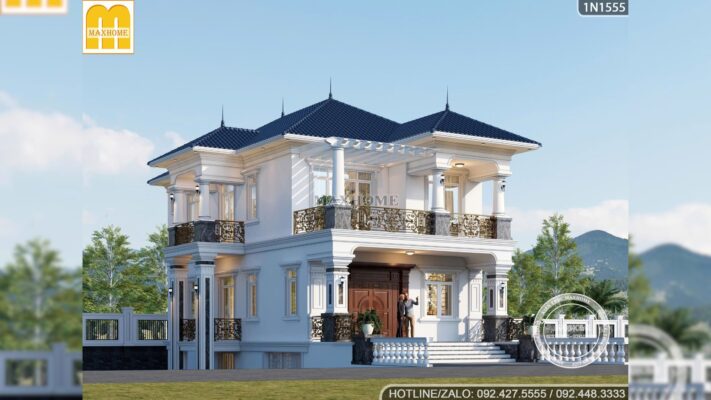 sieu pham biet thu 2 tang 1 ham voi thiet ke ngoai that doc dao 3