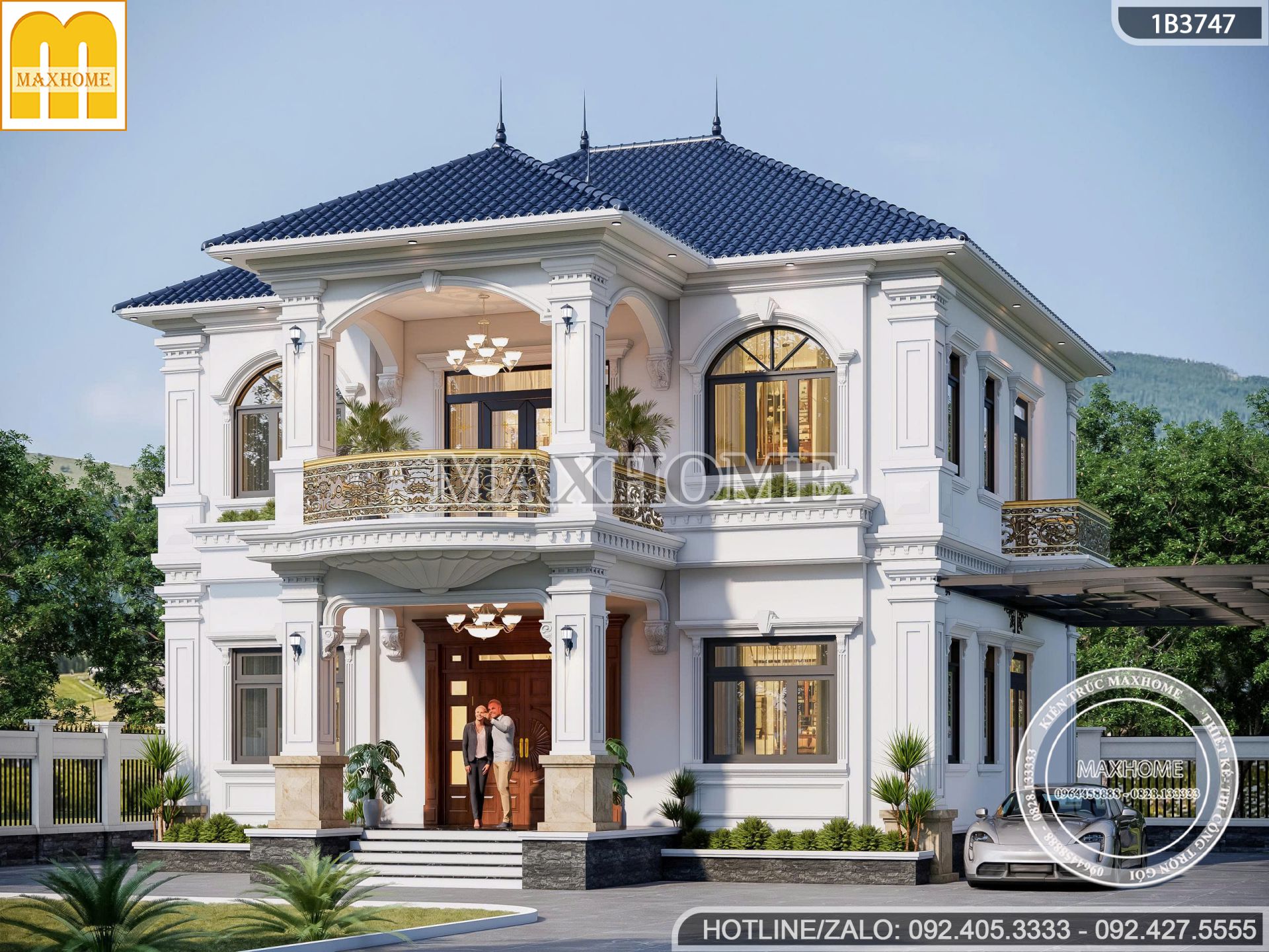 sieu pham biet thu tan co dien 2 tang mai nhat 5 phong ngu sang trong dang cap mh05755 4