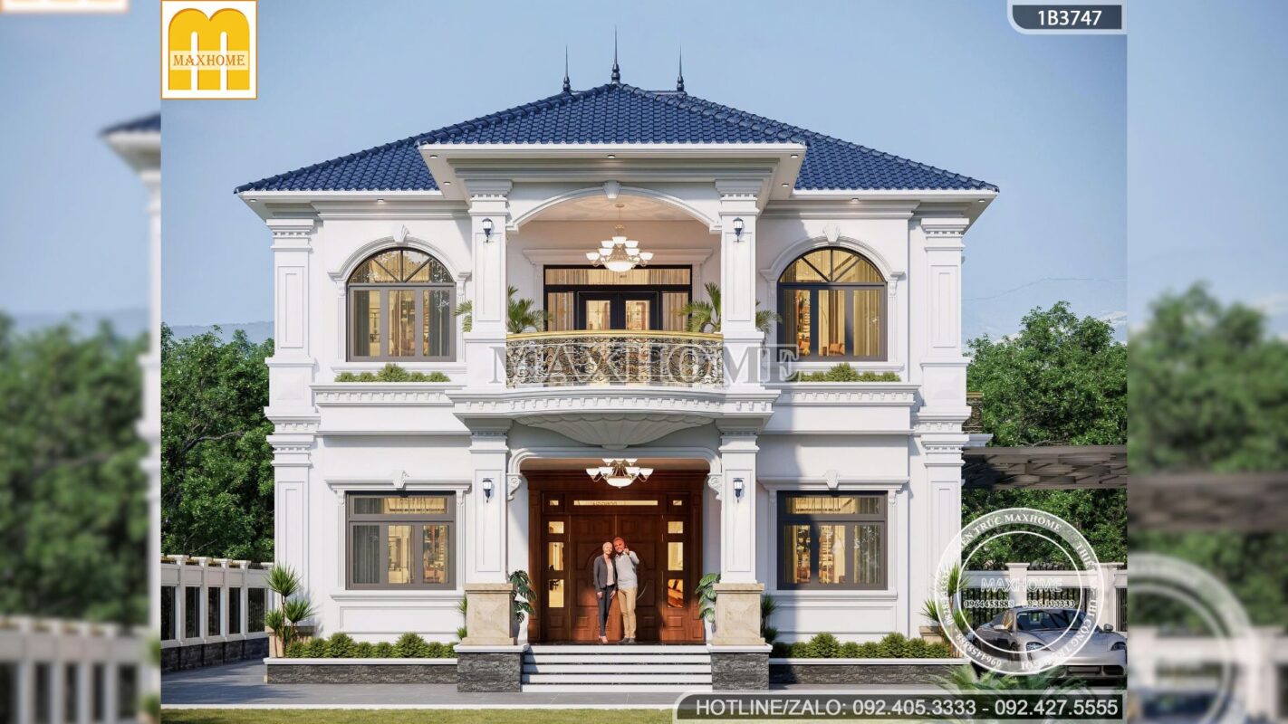 sieu pham biet thu tan co dien 2 tang mai nhat 5 phong ngu sang trong dang cap mh05755 6