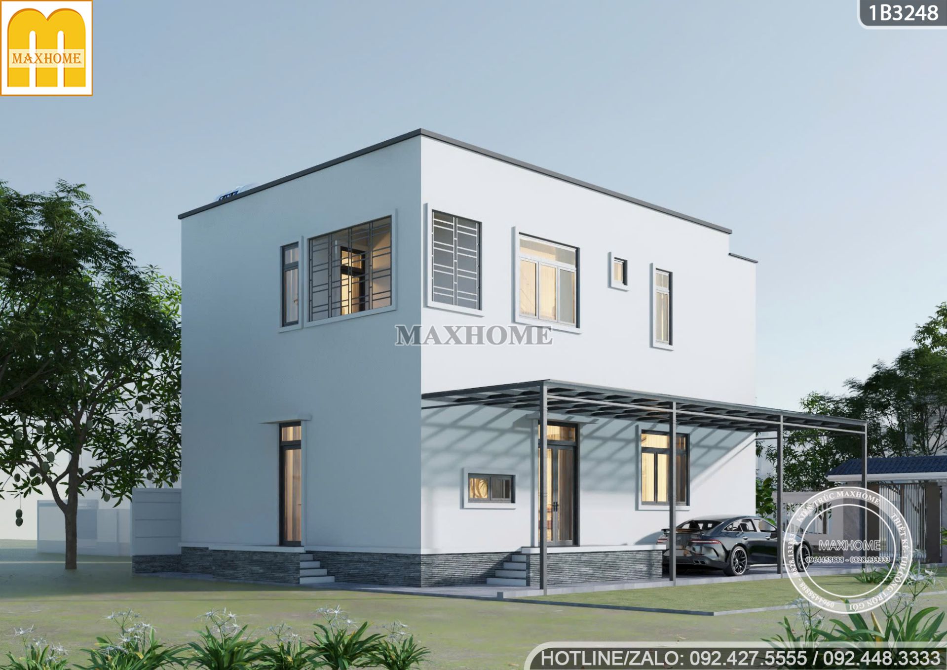 sieu pham nha 2 tang hien dai voi khong gian song cuc ki tinh te 10