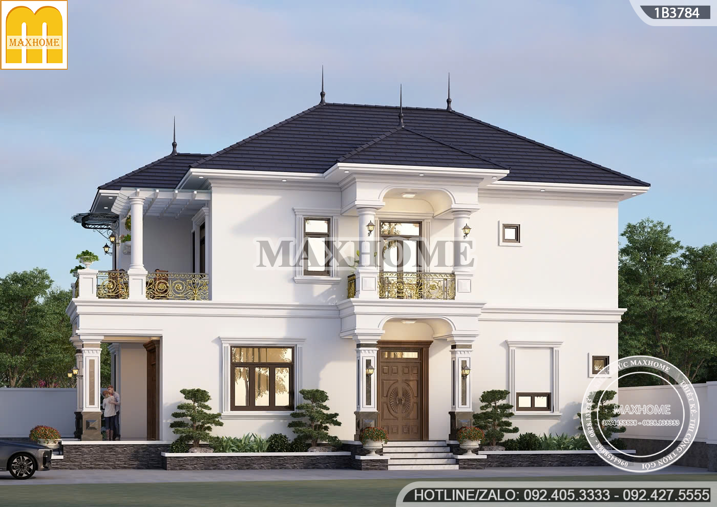 sieu pham nha 2 tang mai nhat tan co dien dep kieu sa cuon hut mh05802 2