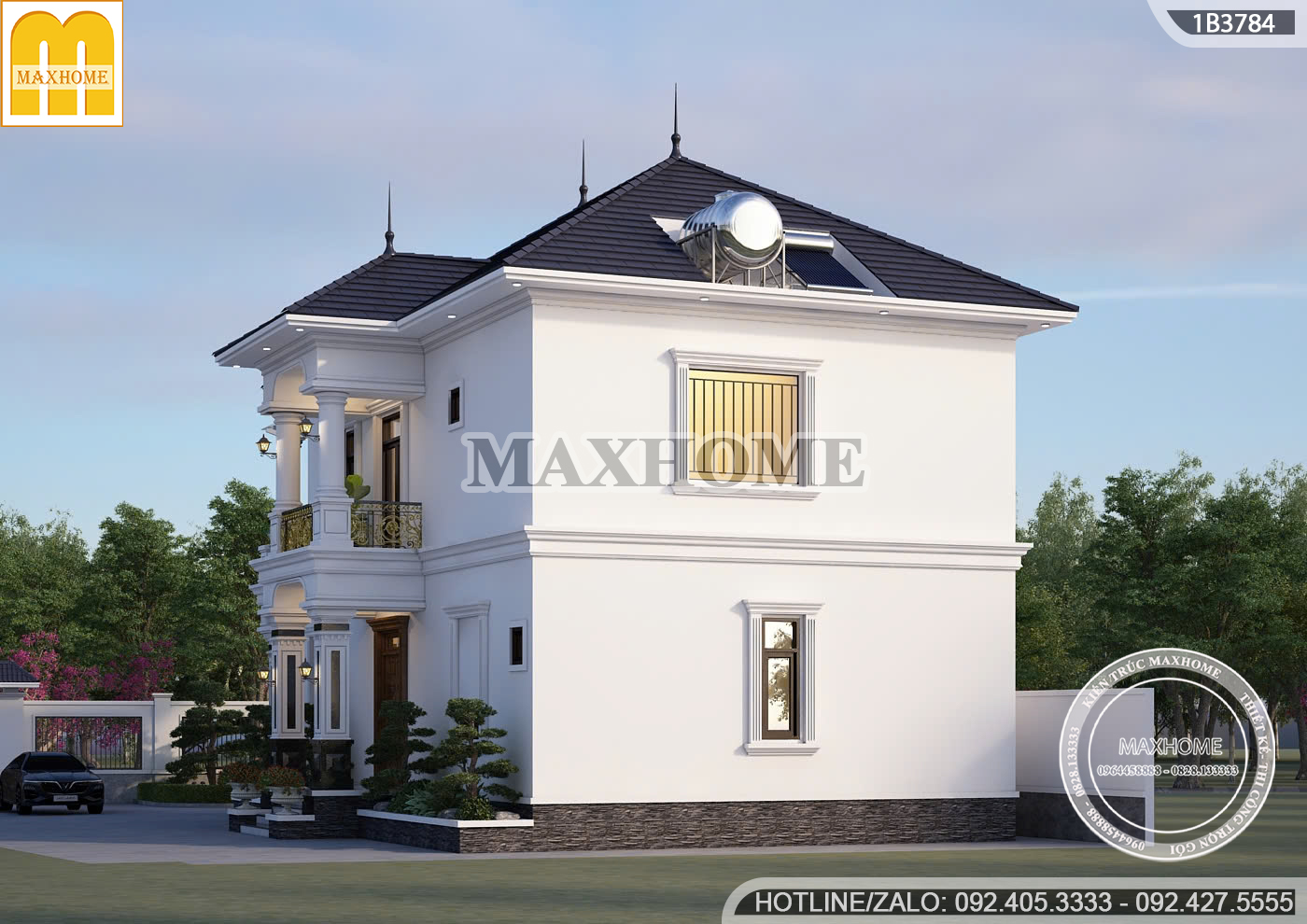 sieu pham nha 2 tang mai nhat tan co dien dep kieu sa cuon hut mh05802 3