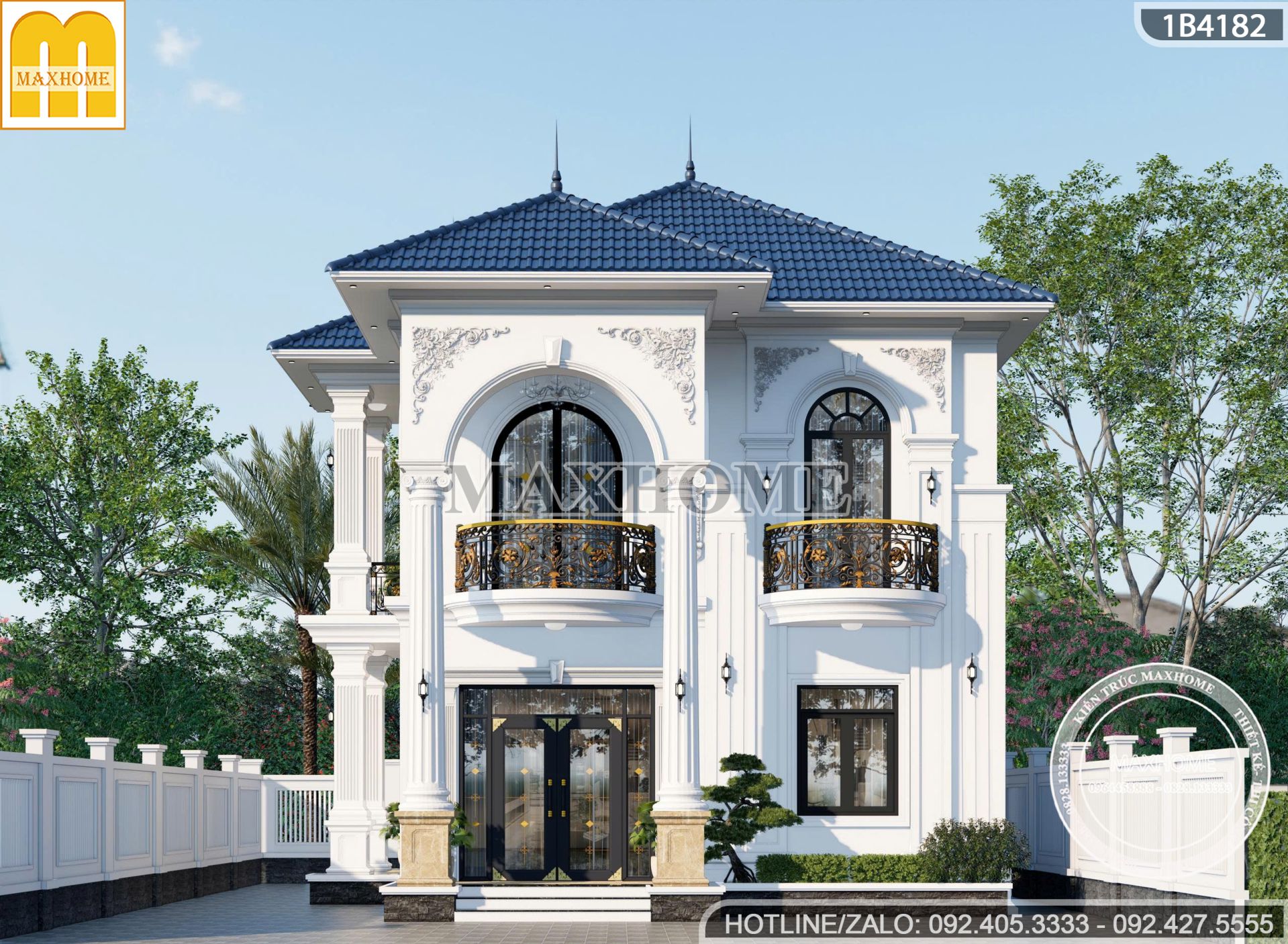 sieu pham nha 2 tang mai nhat tan co dien dep kieu sa tai phu tho mh05775 1