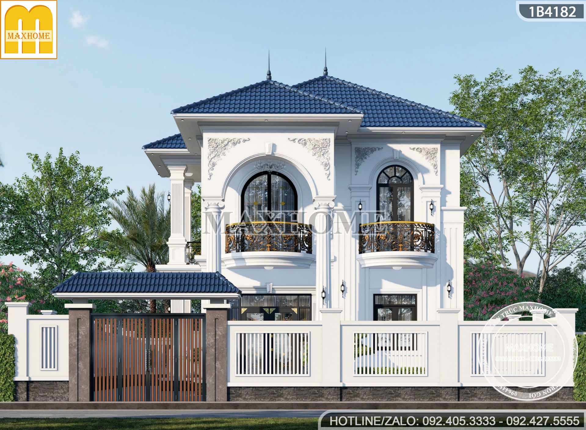 sieu pham nha 2 tang mai nhat tan co dien dep kieu sa tai phu tho mh05775 2