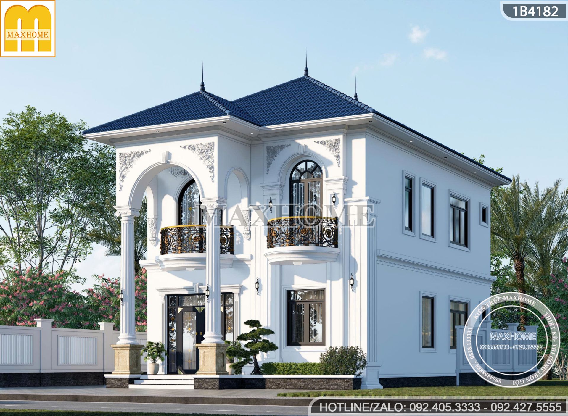 sieu pham nha 2 tang mai nhat tan co dien dep kieu sa tai phu tho mh05775 3