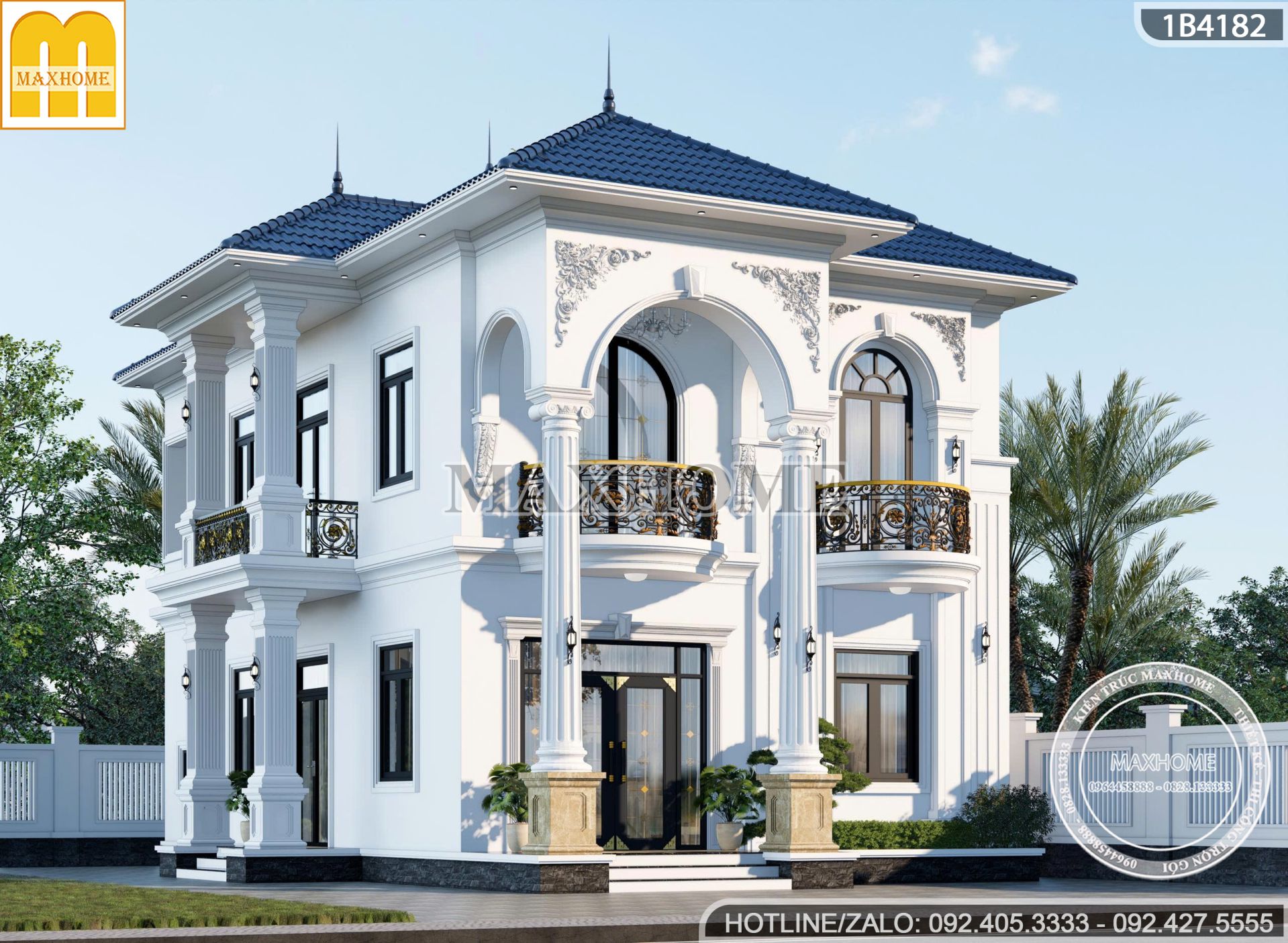 sieu pham nha 2 tang mai nhat tan co dien dep kieu sa tai phu tho mh05775 5