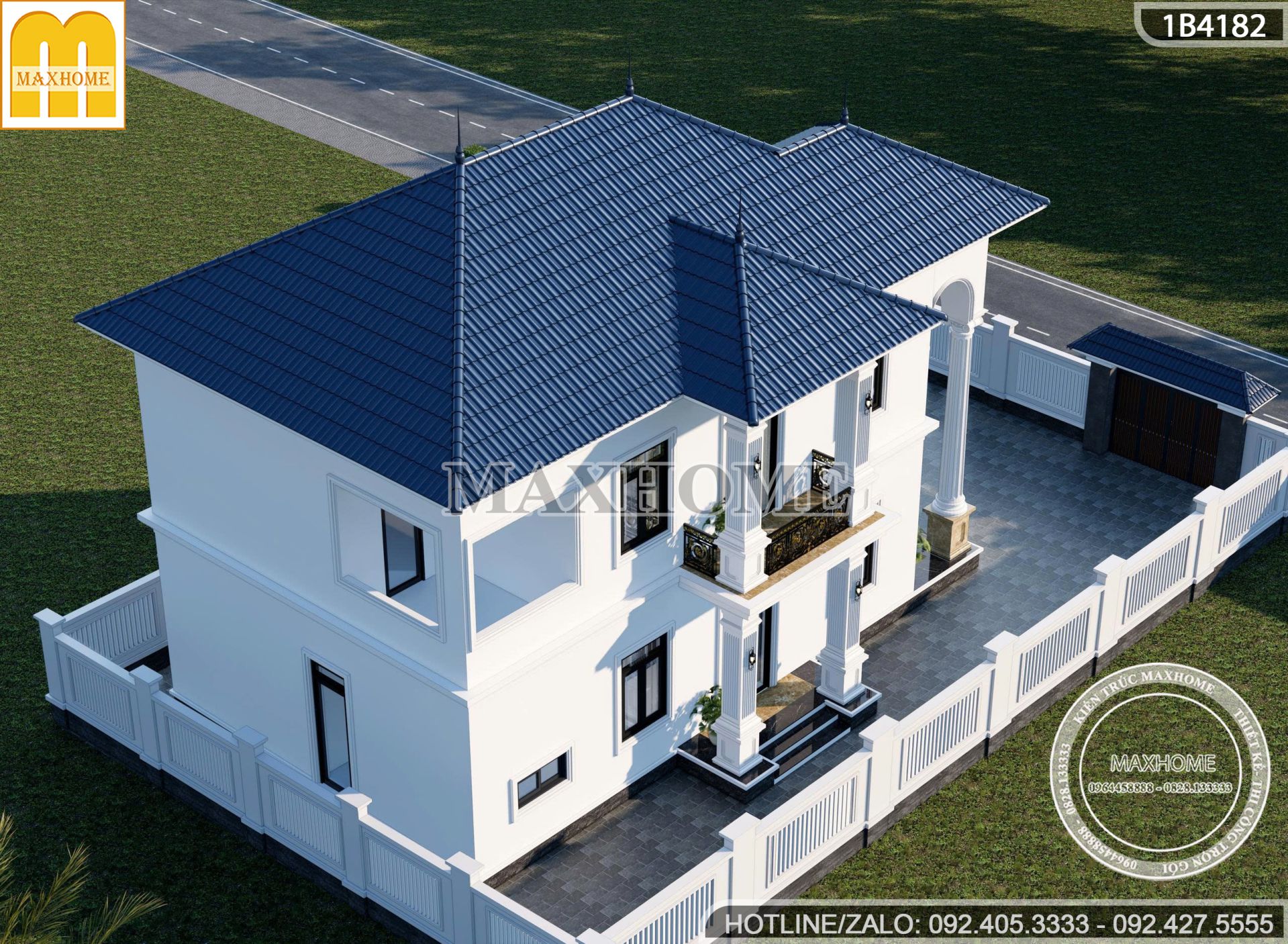 sieu pham nha 2 tang mai nhat tan co dien dep kieu sa tai phu tho mh05775 6