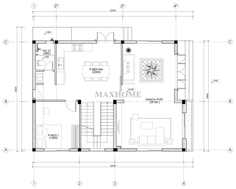 so huu ban ve nha pho hien dai 2 tang sang trong alo ship tan tay 17