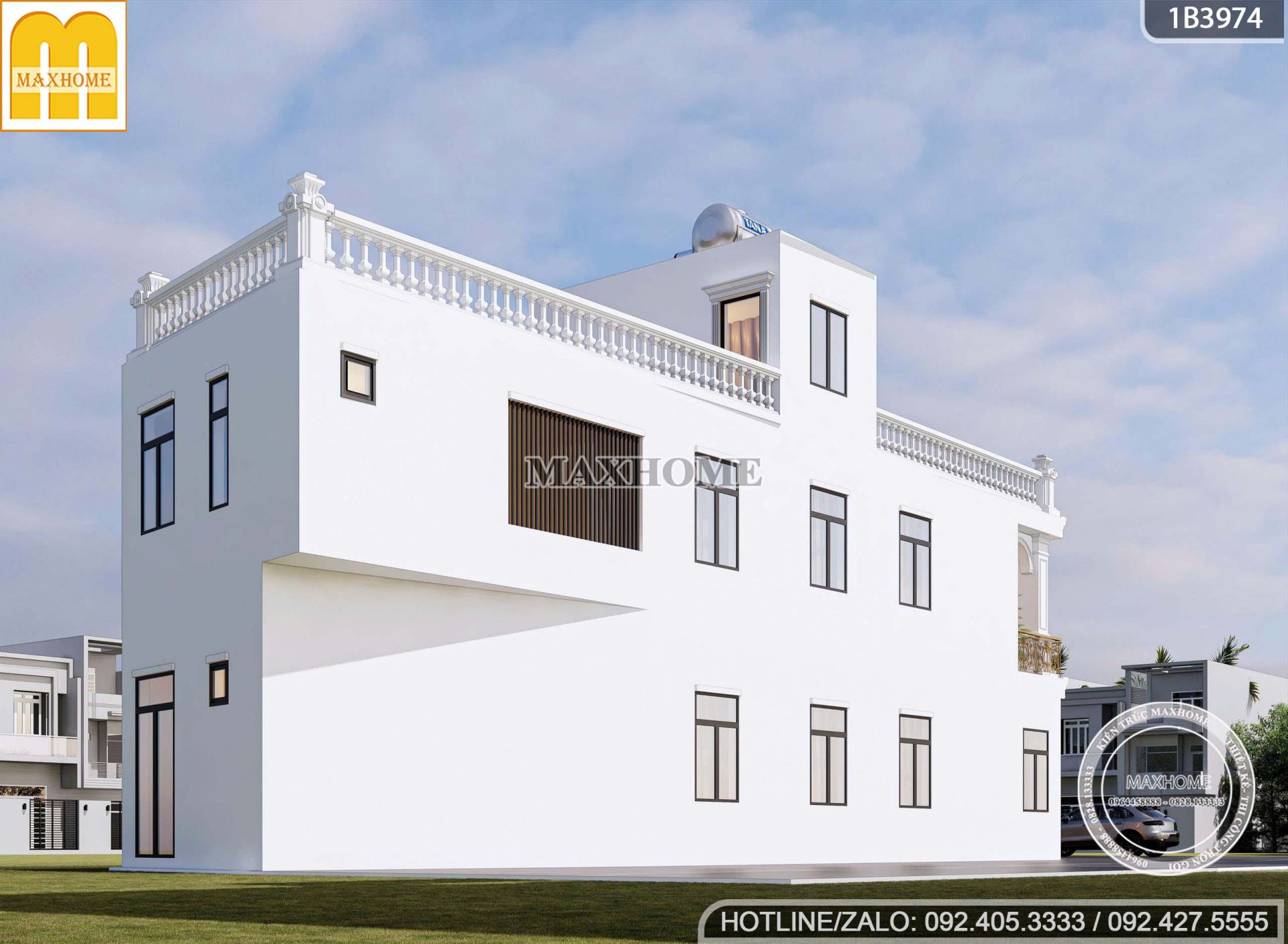 tham khao ban ve nha 2 tang 1 tum tan co dien dep tai hung yen mh05818 1