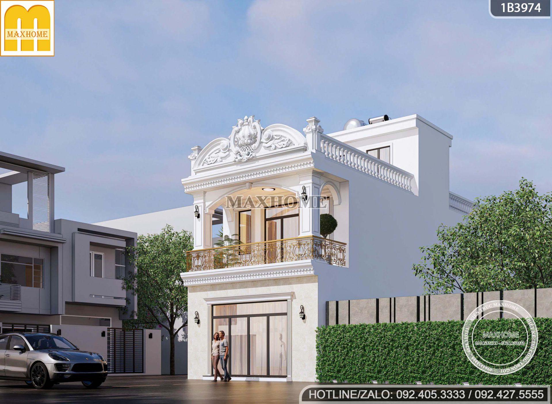 tham khao ban ve nha 2 tang 1 tum tan co dien dep tai hung yen mh05818 4