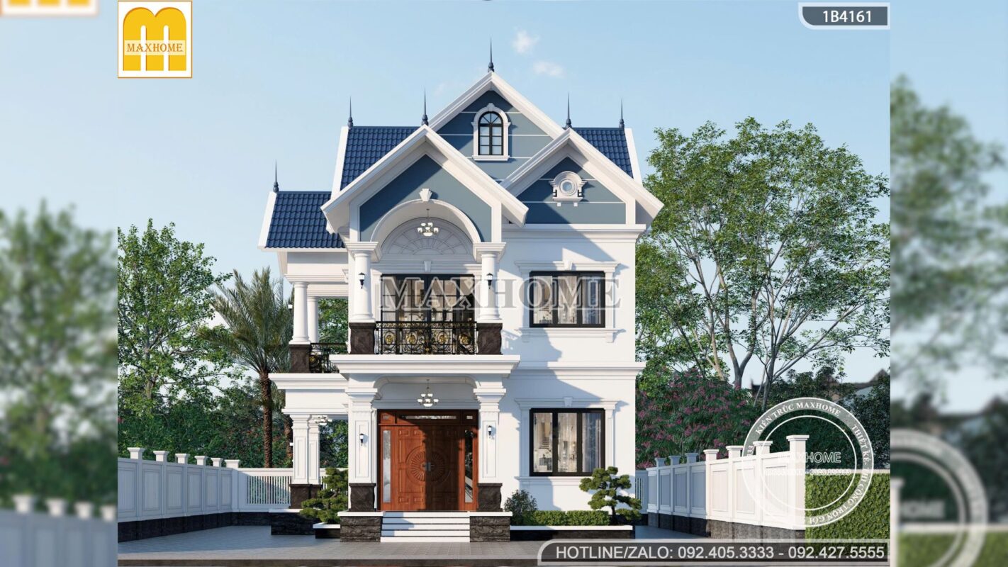 thiet ke nha 2 tang 5 phong ngu mai thai sang trong chi phi hop ly mh05836 7