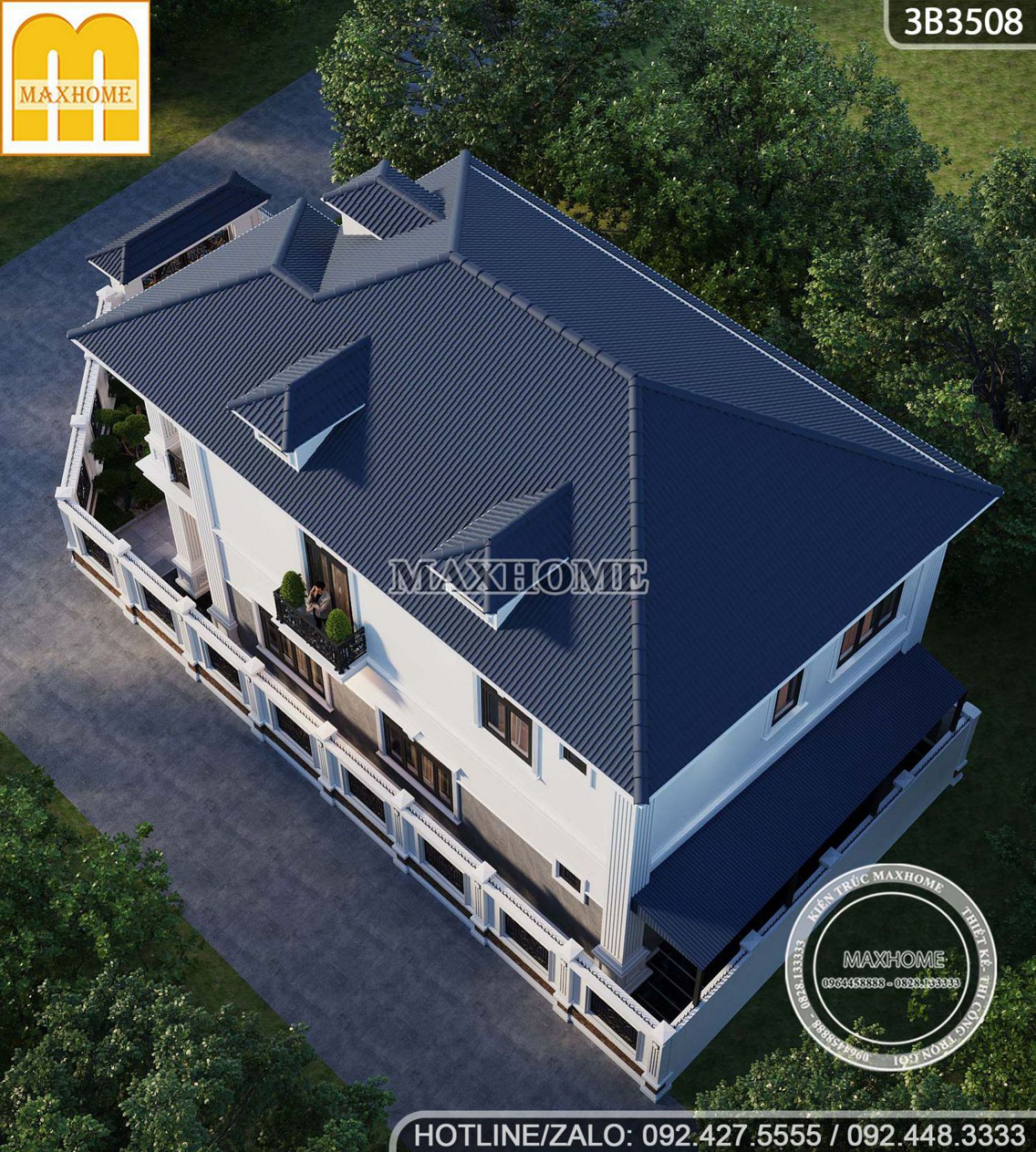 thiet ke nha 2 tang trang tan co dien khong bao gio loi thoi 14 thiet ke nha 2 tang trang tan co dien khong bao gio loi thoi 14