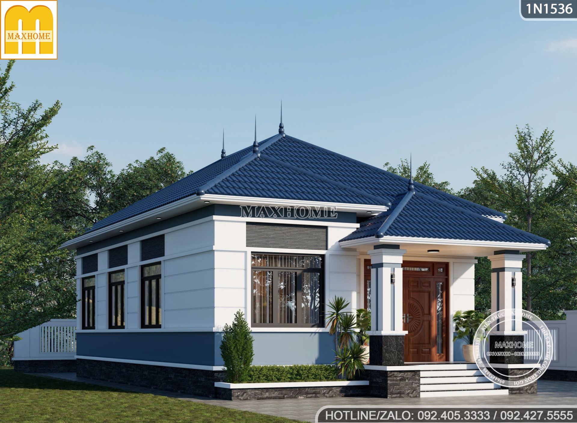 thiet ke nha cap 4 3 phong ngu tren manh dat nang gio dak lak 10