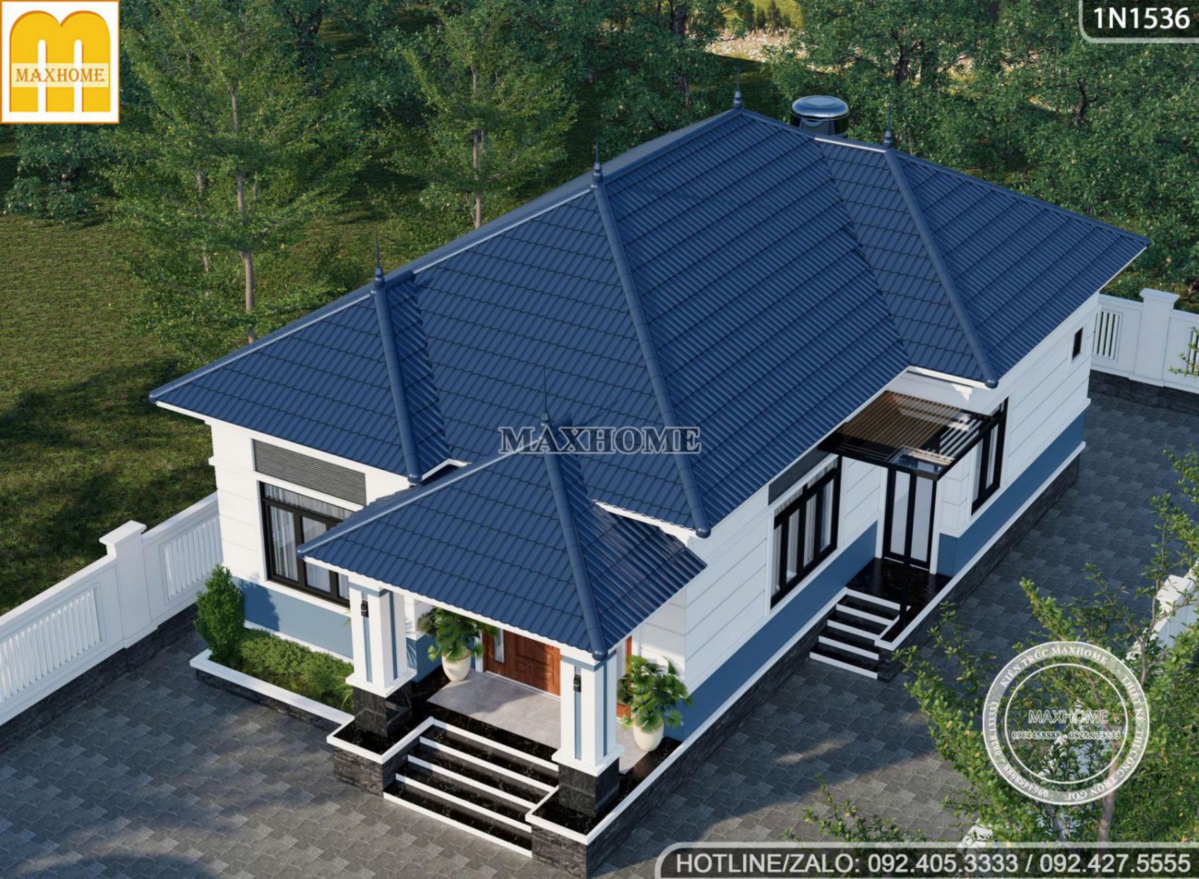 thiet ke nha cap 4 3 phong ngu tren manh dat nang gio dak lak 11