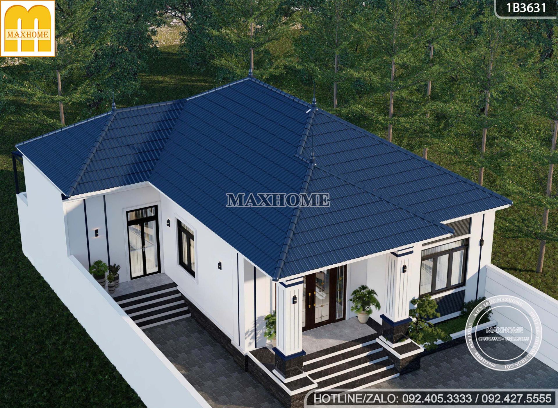 thiet ke nha cap 4 mai nhat chu l 3 phong ngu hien dai de thi cong mh05622 5