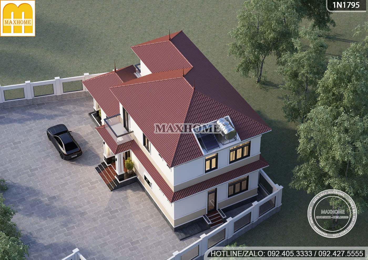 thiet ke nha mai nhat ngoi do sang trong doc dao va day du tien nghi mh05701 7