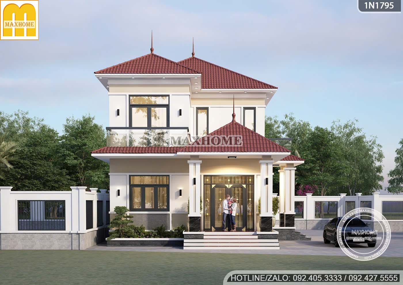 thiet ke nha mai nhat ngoi do sang trong doc dao va day du tien nghi mh05701 9