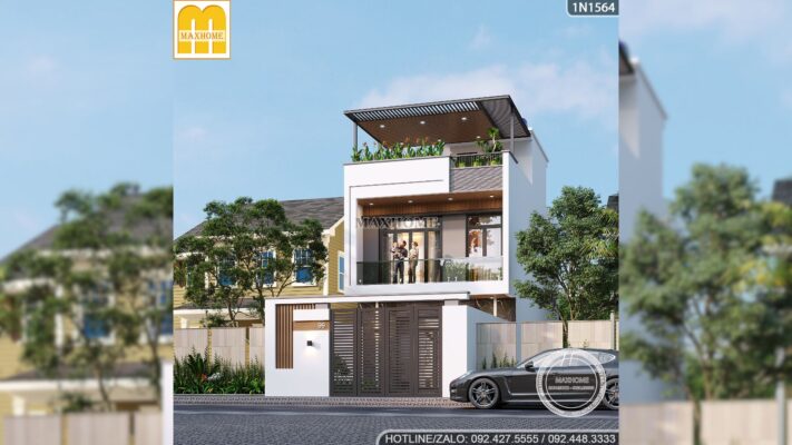 thiet ke nha pho 2 tang 1 tum dang cap hien dai va sieu tien nghi 3