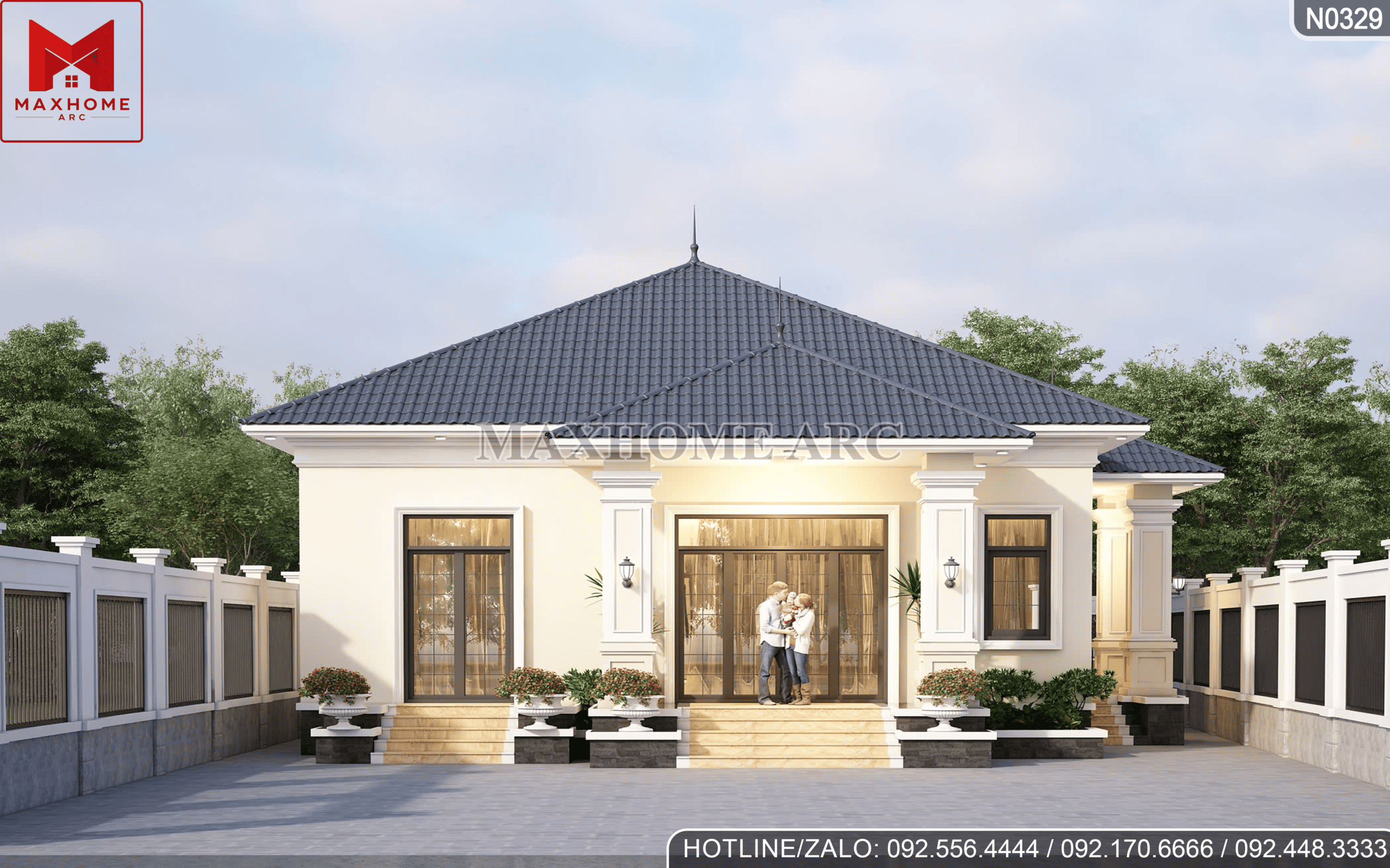 Mặt tiền chính diện | MH06315