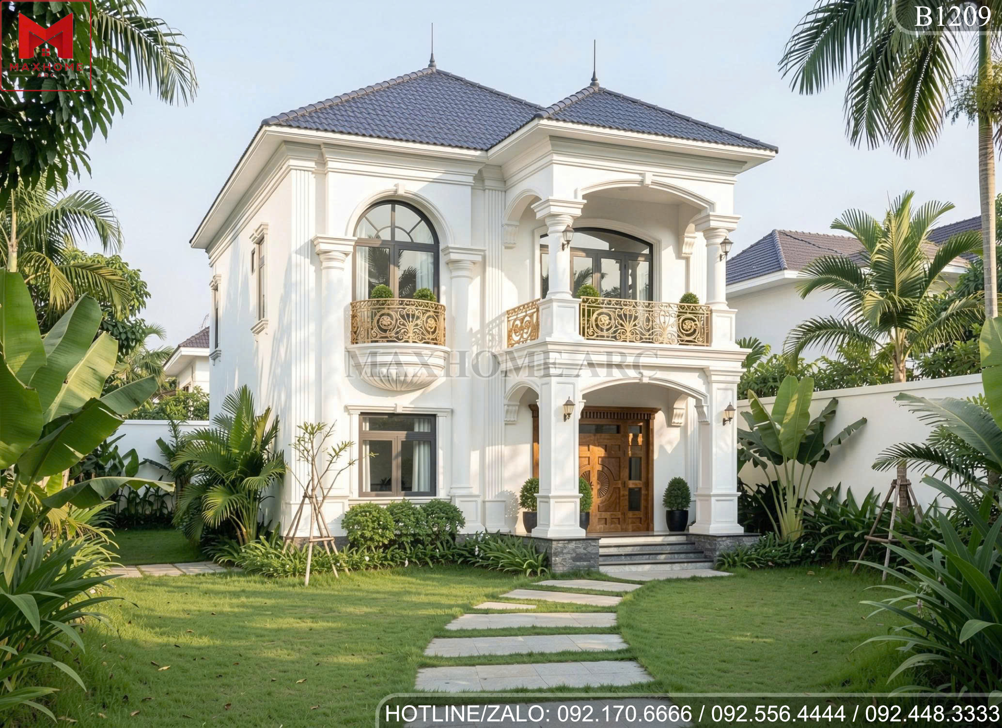 Ban công vòm nghệ thuật | MH06408