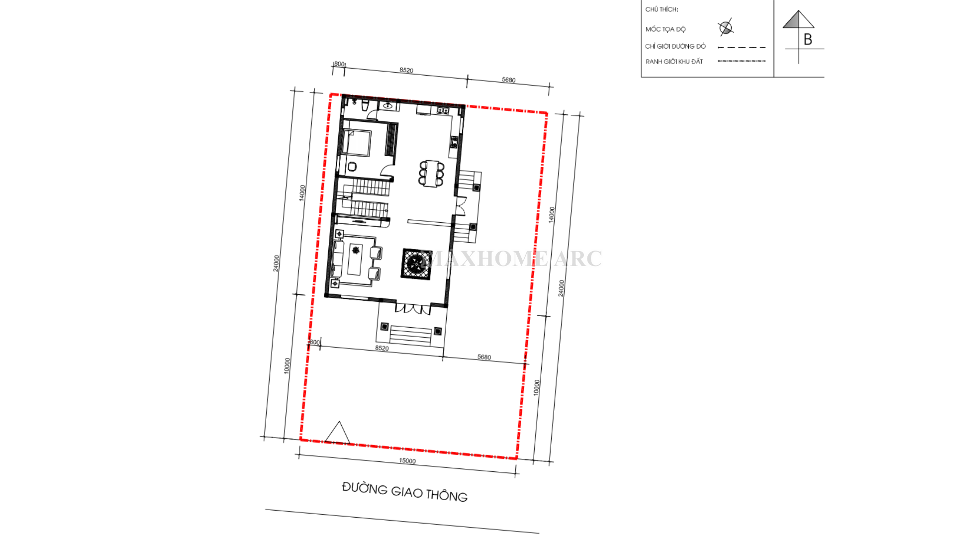 Mặt bằng định vị | MH06408