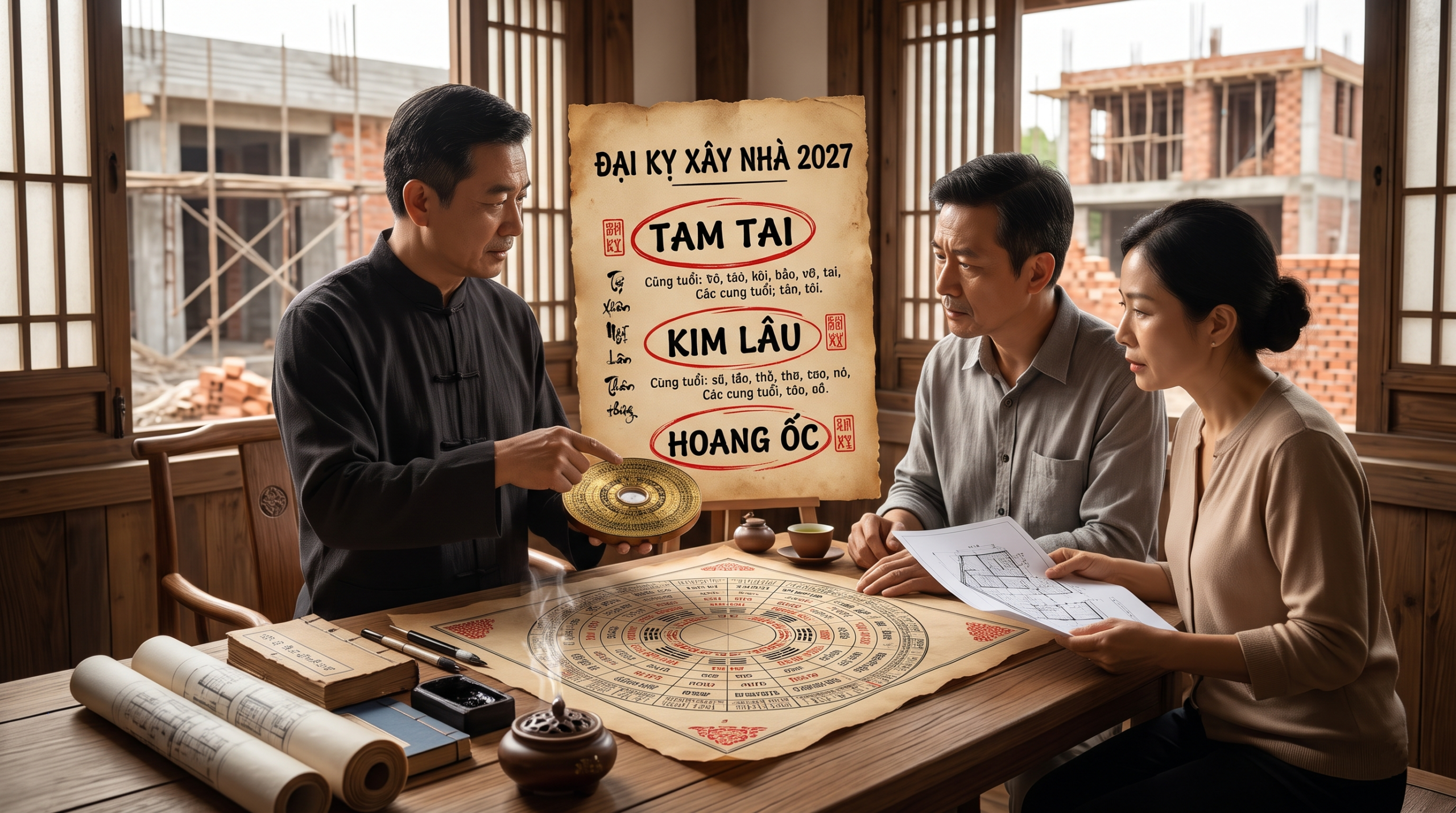 Phong thủy xây nhà năm 2027: Đại kỵ cần lưu ý