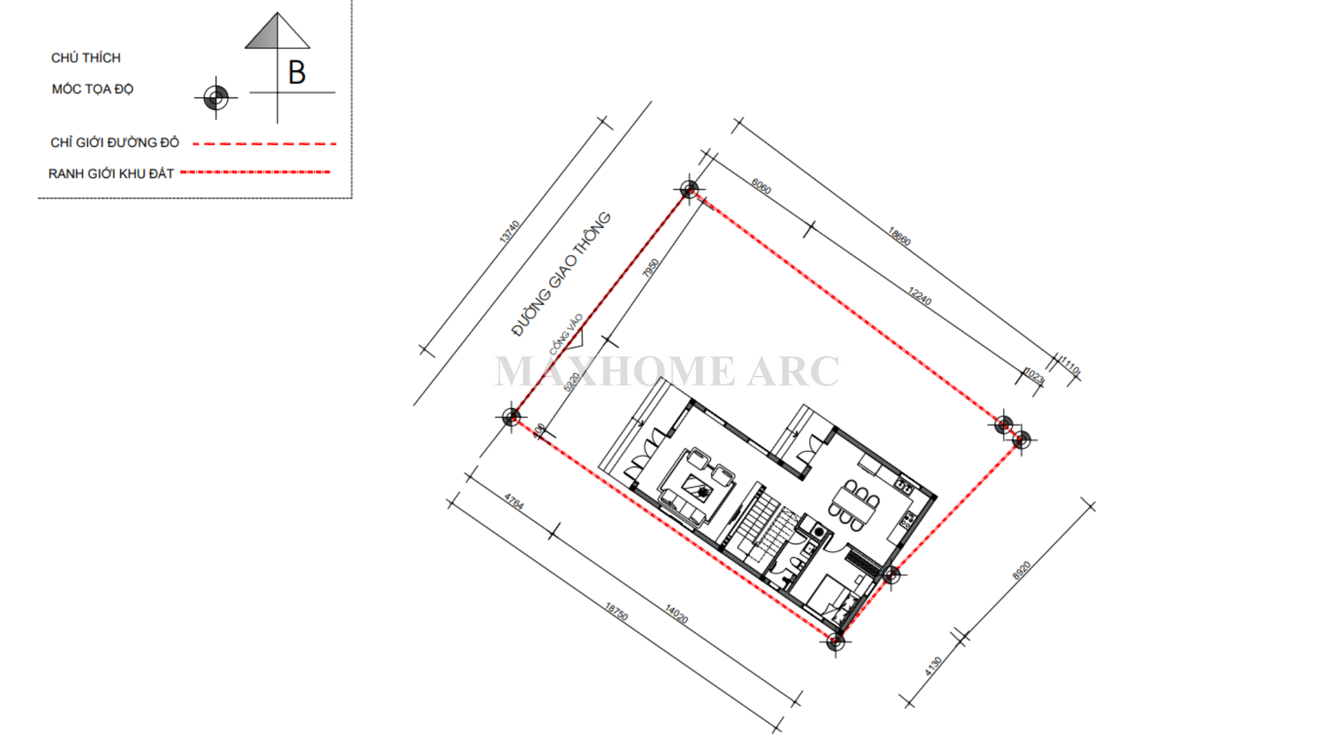 Mặt bằng định vị | MH06477 Mặt bằng định vị | MH06477