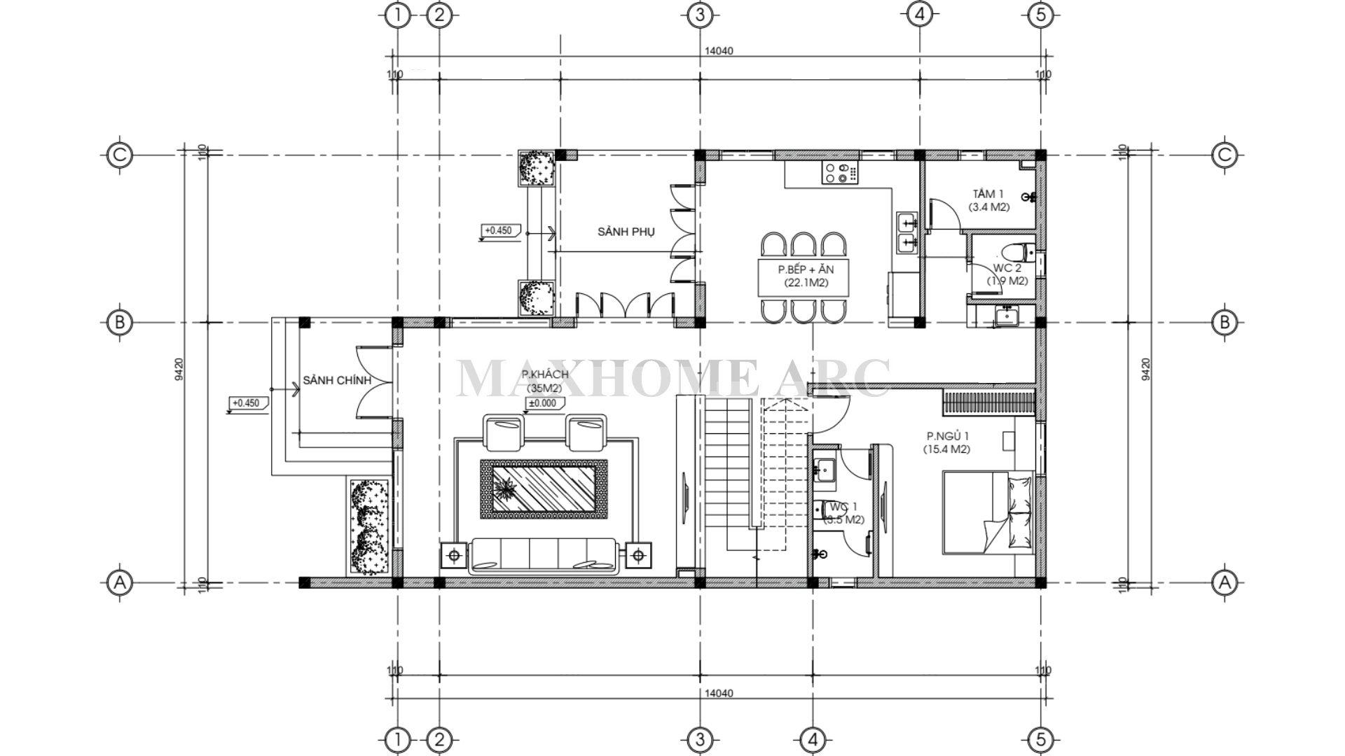 N0522 THIẾT KẾ ANH THẮNG NINH BÌNH 1