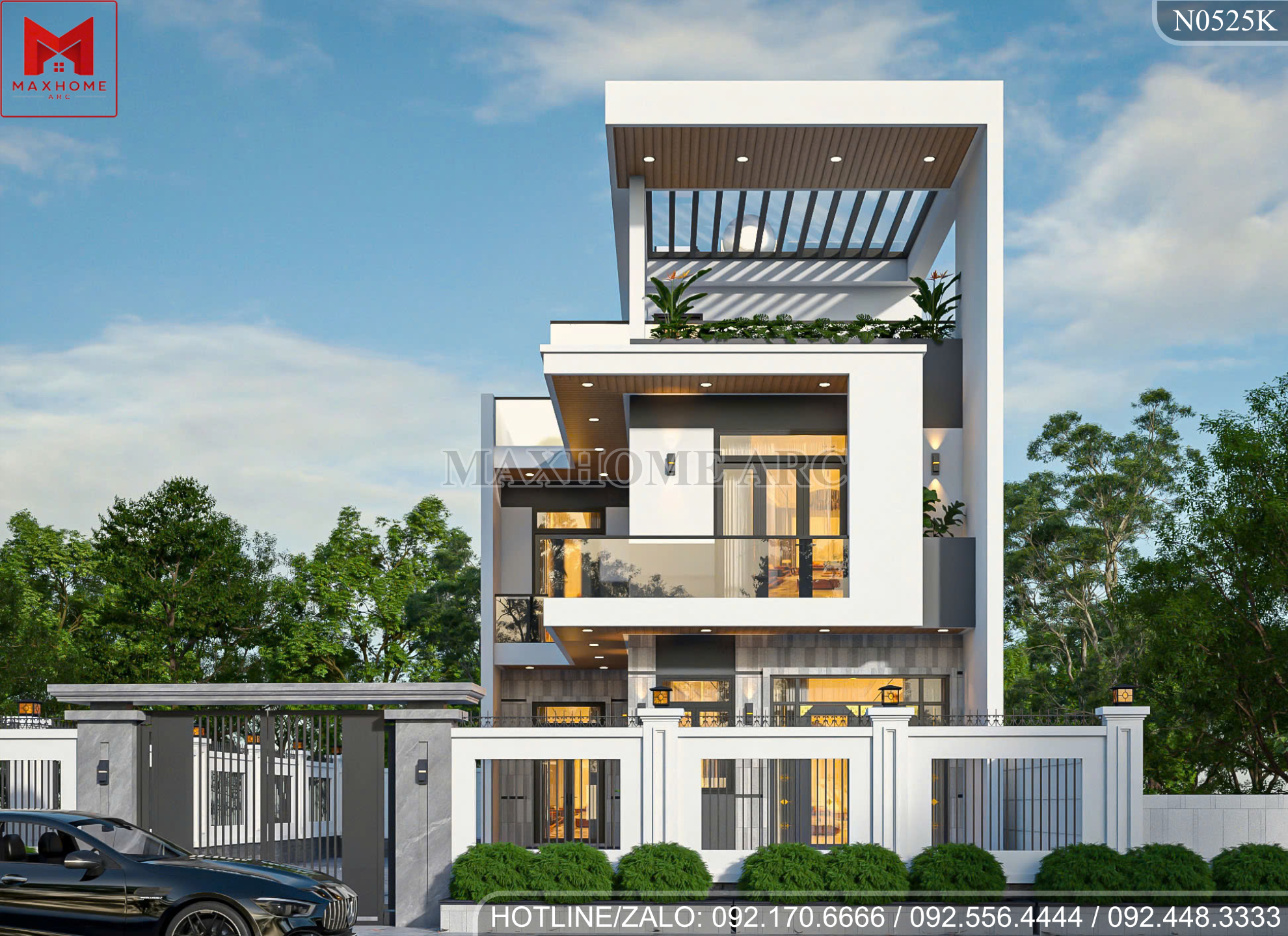 Sân cổng tường bao | MH06477 Sân cổng tường bao | MH06477