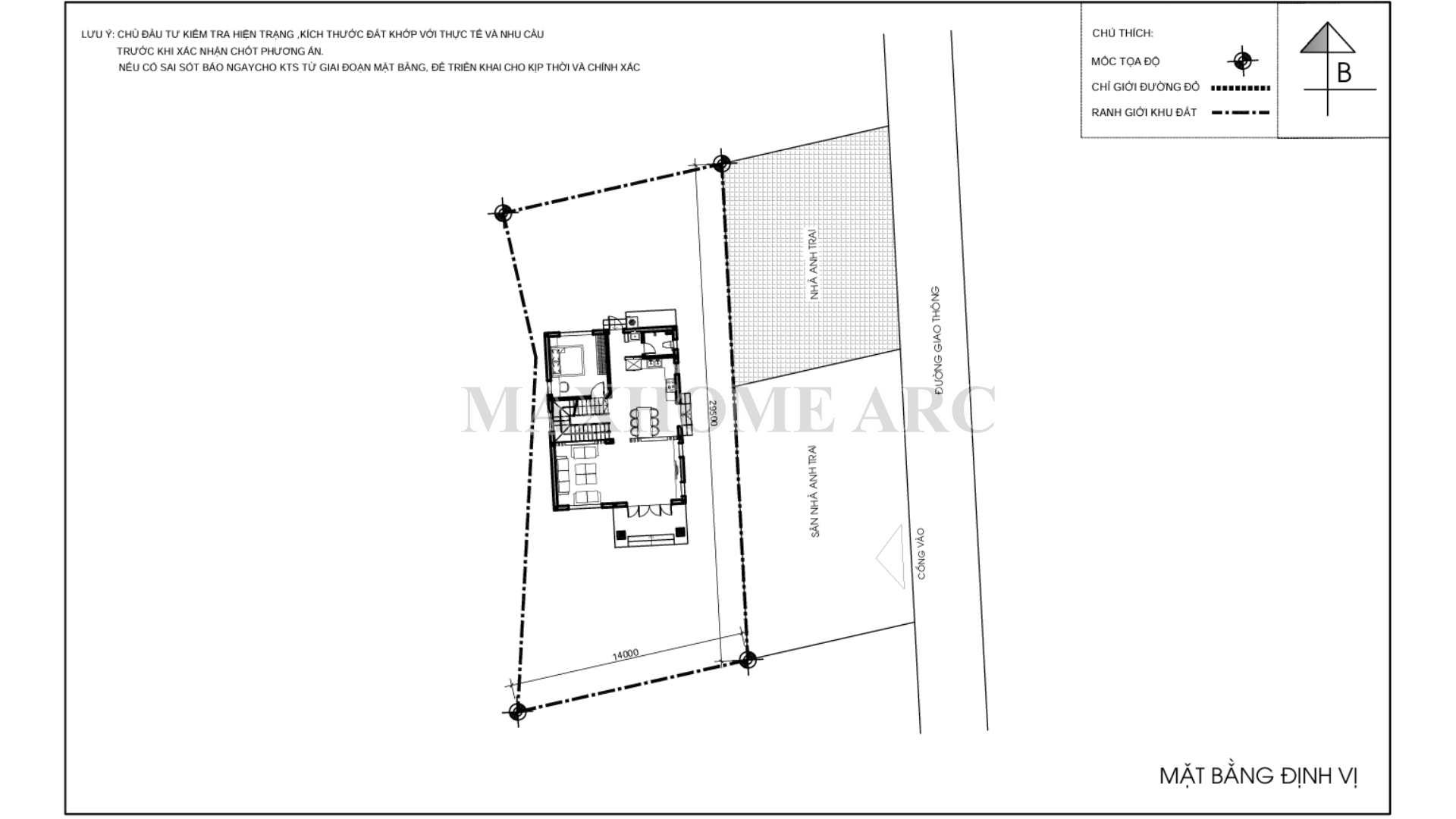 Mặt bằng định vị | MH06473